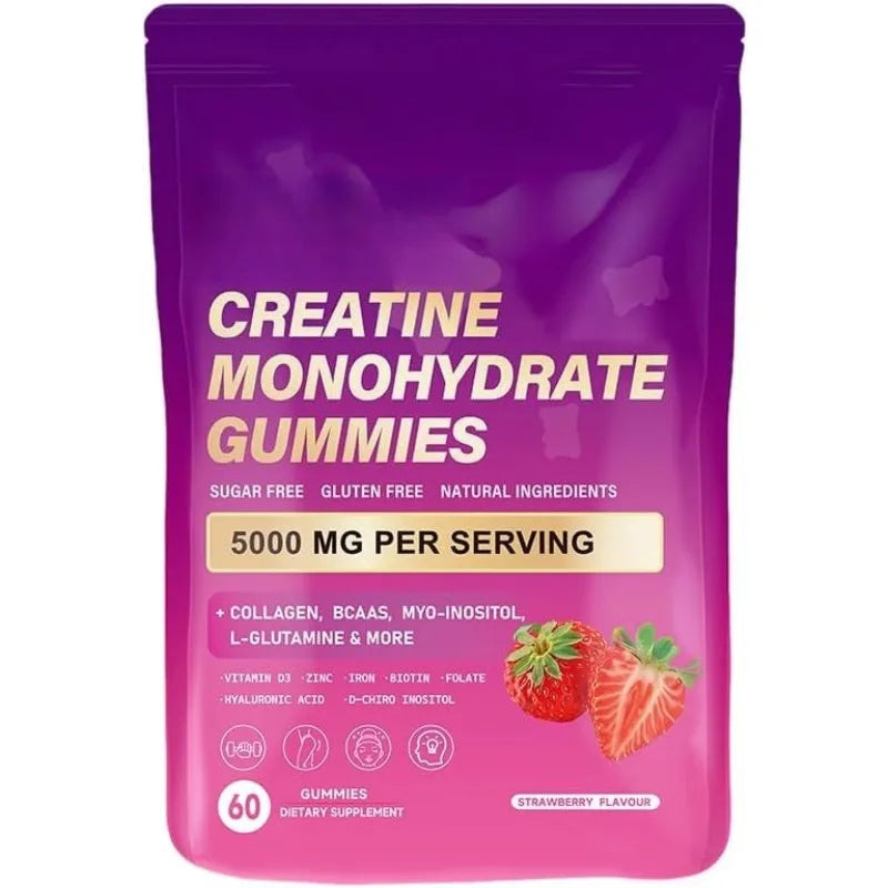 Kixora™ Peach Perfect Creatine Gummies