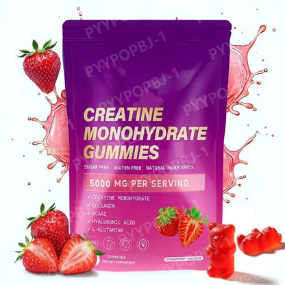 Kixora™ Peach Perfect Creatine Gummies